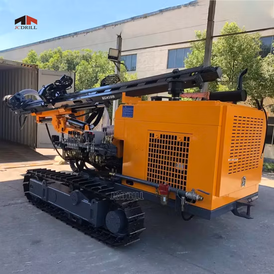 Mining Project Drill Rig Crawler Separated DTH Surface Drilling Rig Machine