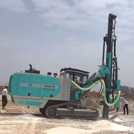 Bit CE, plataforma de perfuração ISO DTH plataformas de perfuração de superfície com 9001:2000 fábrica Hfga